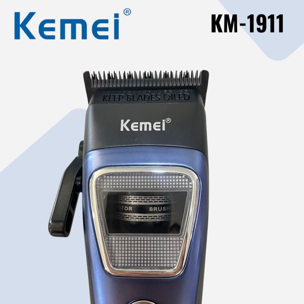 KEMEI ปัตตาเลี่ยนตัดผม รุ่น KM-1911 รอบหมุน 7500 RPM รูปที่ 8