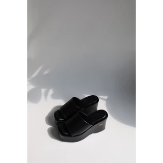 YOURSHOES L8 / รองเท้าส้นตึกสูง 4นิ้ว รองเท้าสุขภาพพื้นนุ่ม