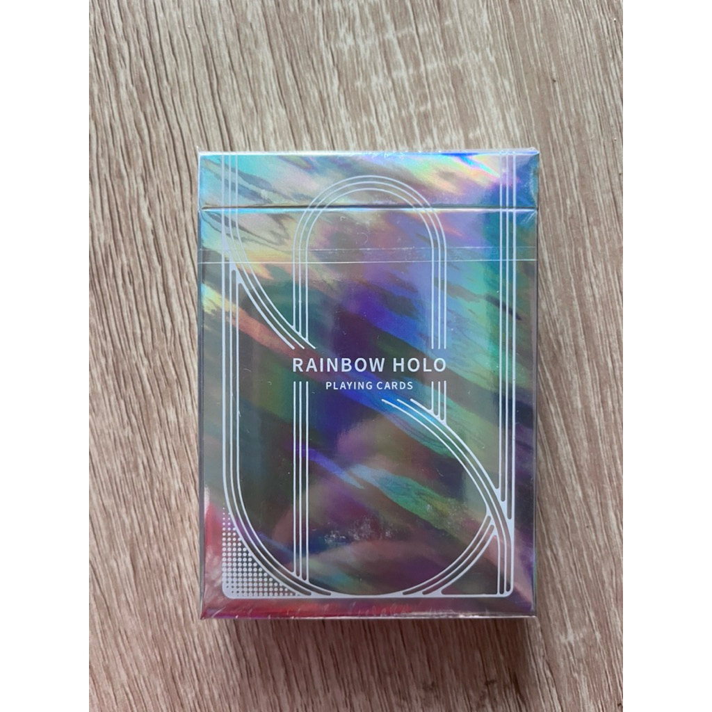ไพ่ Rainbow holo playing card By TCC เหมาะสำหรับสะสมและมายากล