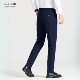 PISK Cool Flex Pants กางเกงผู้ชาย ผ้ายืด 4 ทิศทาง เอวยืดใส่สบายทั้งวัน ผ้าสะท้อนน้ำ ระบายอากาศดี ใส่ทำงานได้