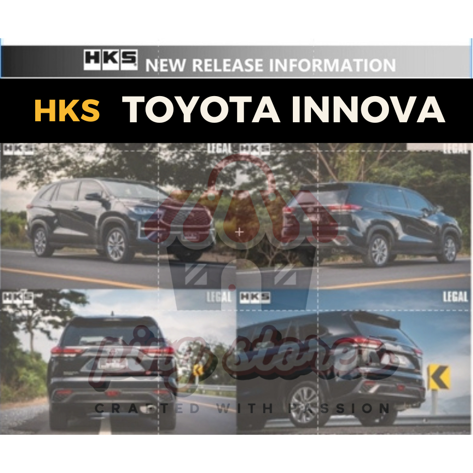 ท่อ HKS Toyota Innova ปลายCarbon เครื่อง M20A 2.0L