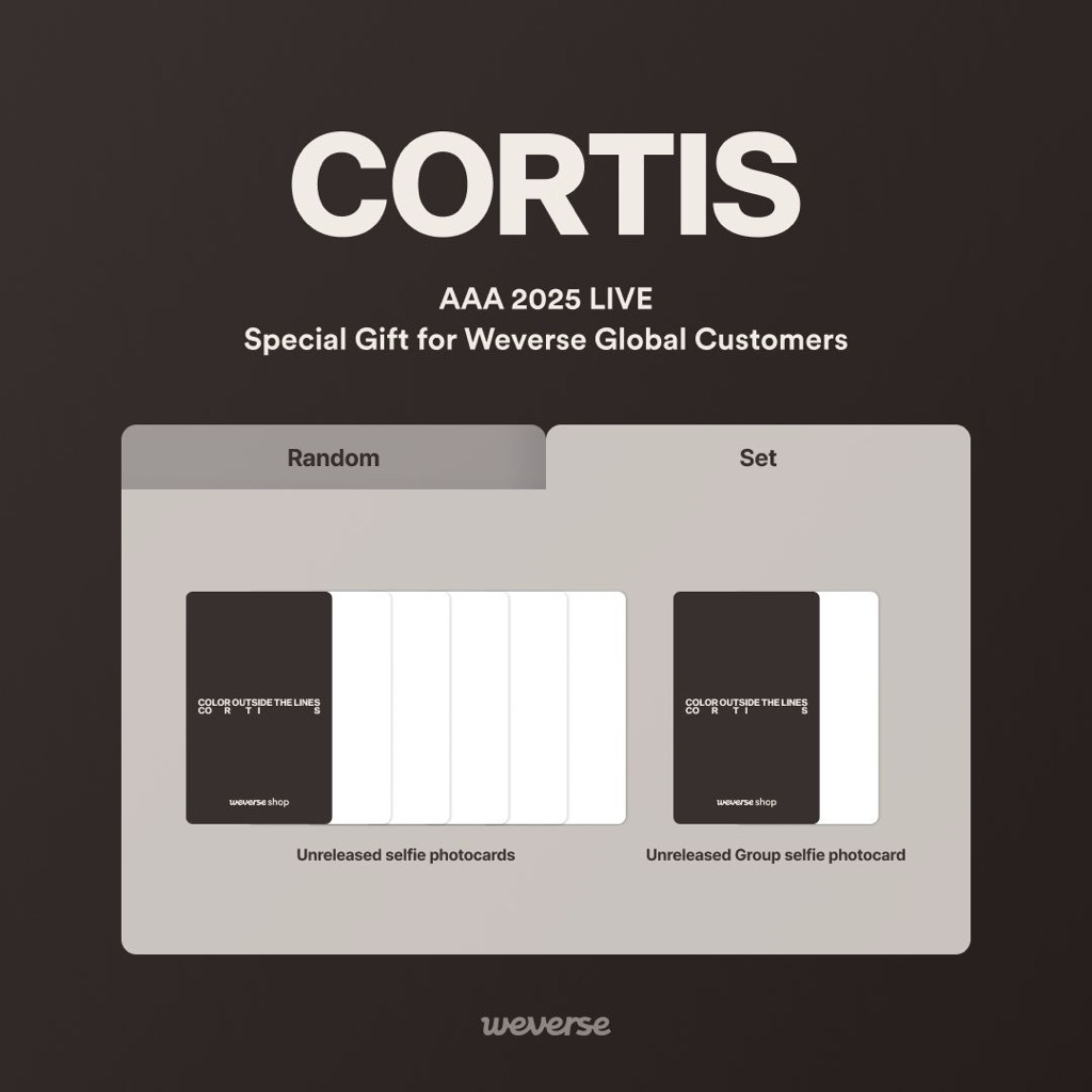 (pre) อัลบั้ม CORTIS [COLOR OUTSIDE THE LINES] รอบ AAA 2025 LIVE