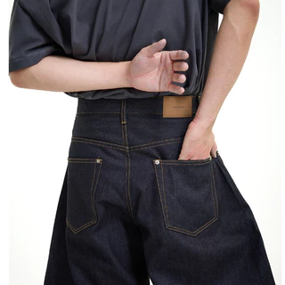 QCLOTH : WIDEBOY JEANS กางเกงขากว้างมาก