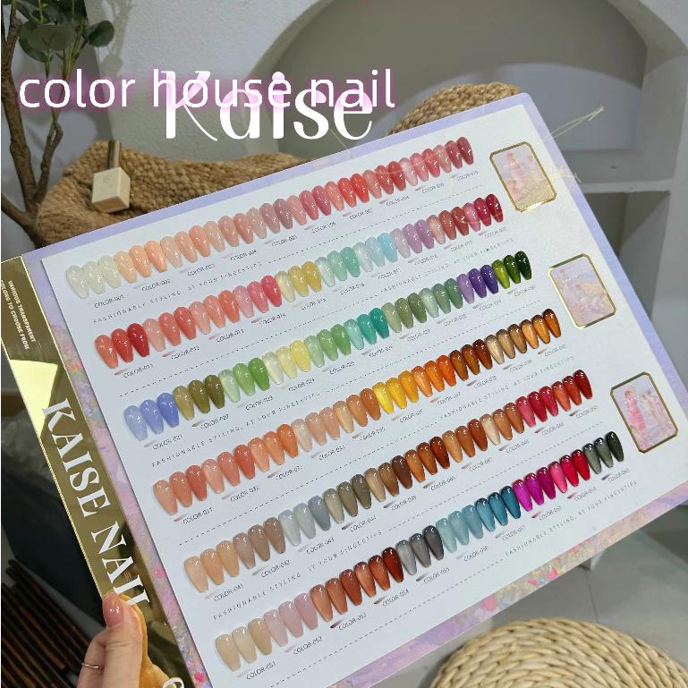 พร้อมส่ง สินค้าใหม่ KAISE 60 สี สีเจลไซรัปรุ่นให ฟรีชุดชาร์จชาร์จ