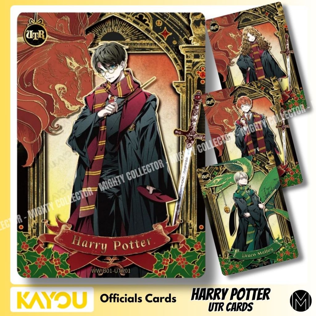 การ์ด Harry Potter UTR Cards - Kayou - New Serie - Official Cards - แฮร์รี่ พอตเตอร์ - Like New