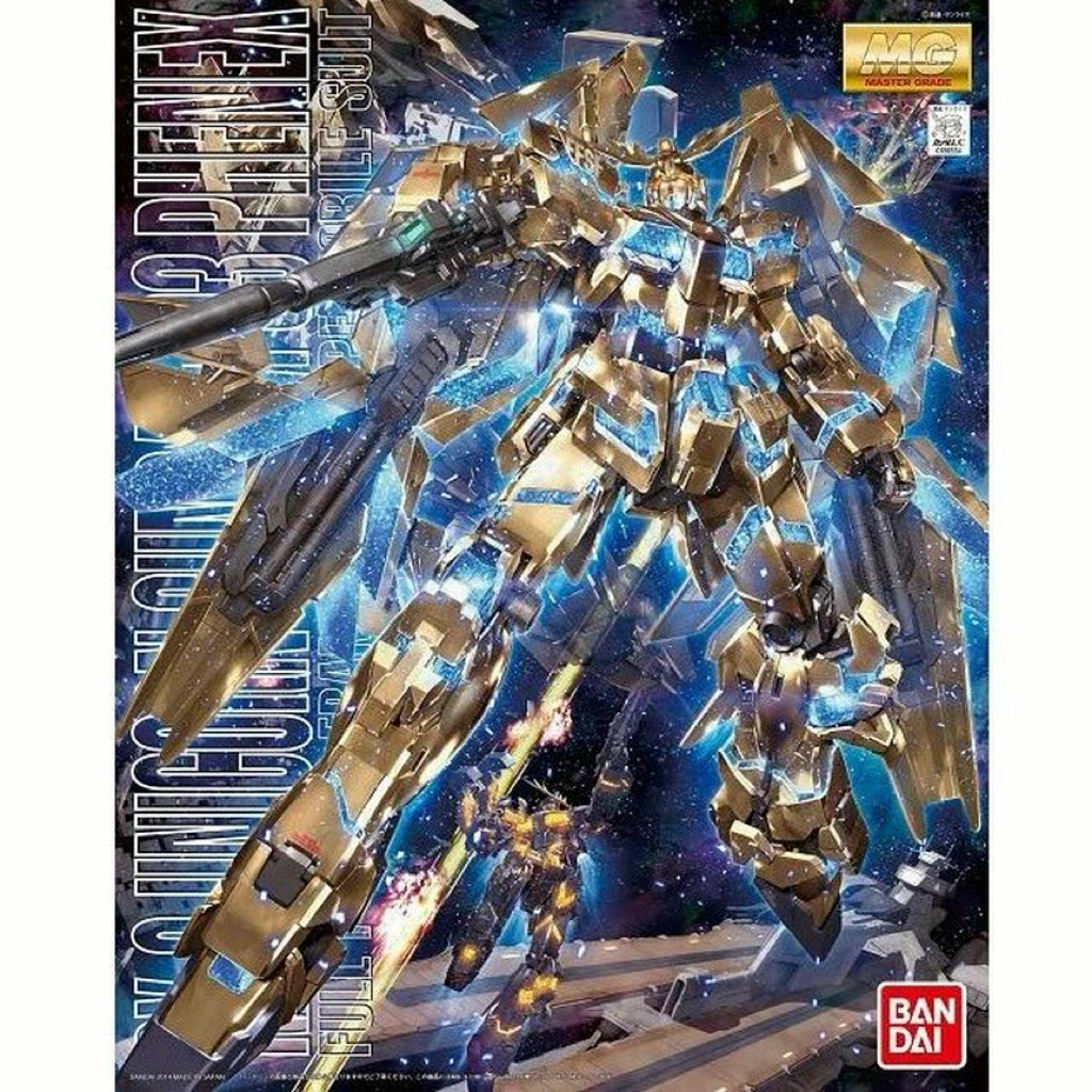 MG 1/100 RX-0 Unicorn Gundam 03 Phenex [Gold Coating]