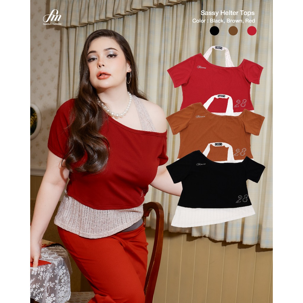 Sassy Helter Tops #FMBL-F1T113 #COE #FESTIVE