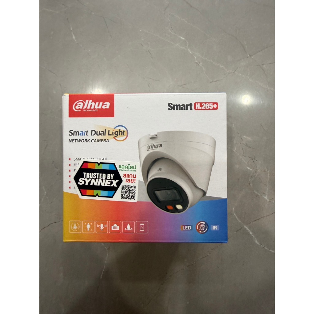 กล้องวงจรปิด IP Dahua 4mp DH-IPC-HDW1439V-A-IL (Dome IP 4MP + Mic + Smart Light)