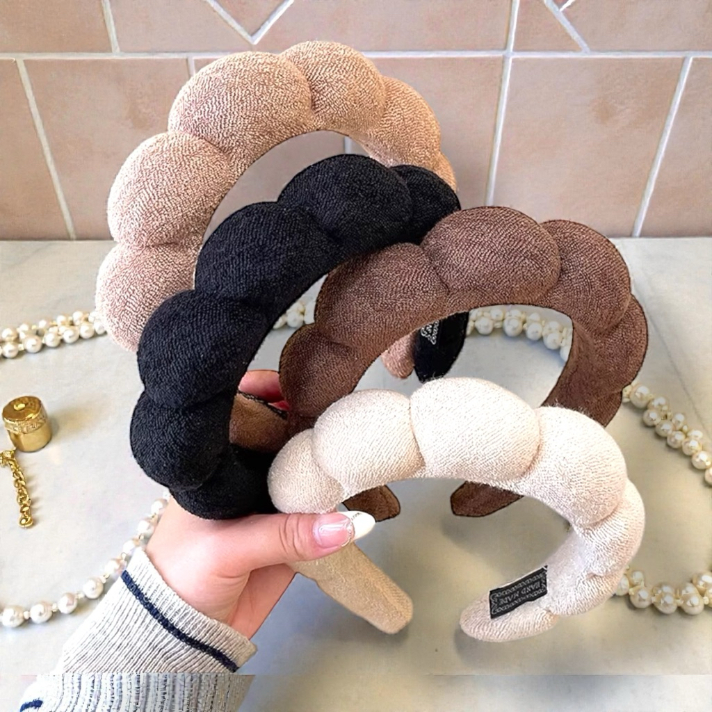 ที่คาดผมเพิ่มวอลลุ่มให้หน้าดูเรียวและทรงผมดูโดดเด่นขึ้นทันที ✨ ที่คาดผม ที่คาดผมสีสุภาพ ดูแพง ใช้ได้ทุกโอกาส