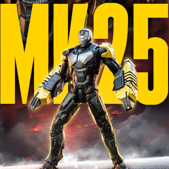 Iron Man Mark25 (ไอรอนแมน มาร์ค 25)(ZD TOYS) - (ลิขสิทธิ์แท้) (1906-25)