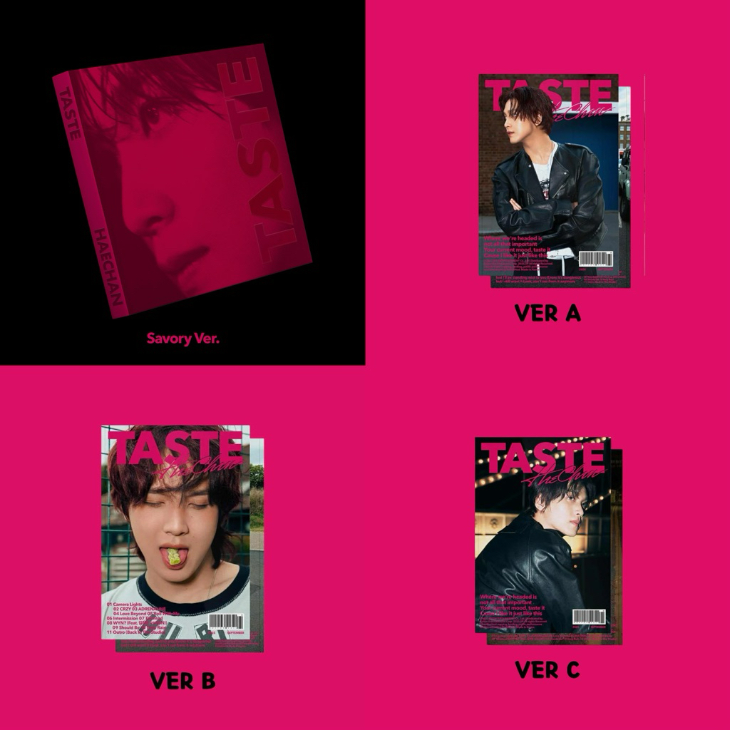 (ลด25-40%Live🔴) พร้อมส่ง! อัลบั้ม HAECHAN THE FIRST ALBUM TASTE (Savory/Full Spread Ver.)