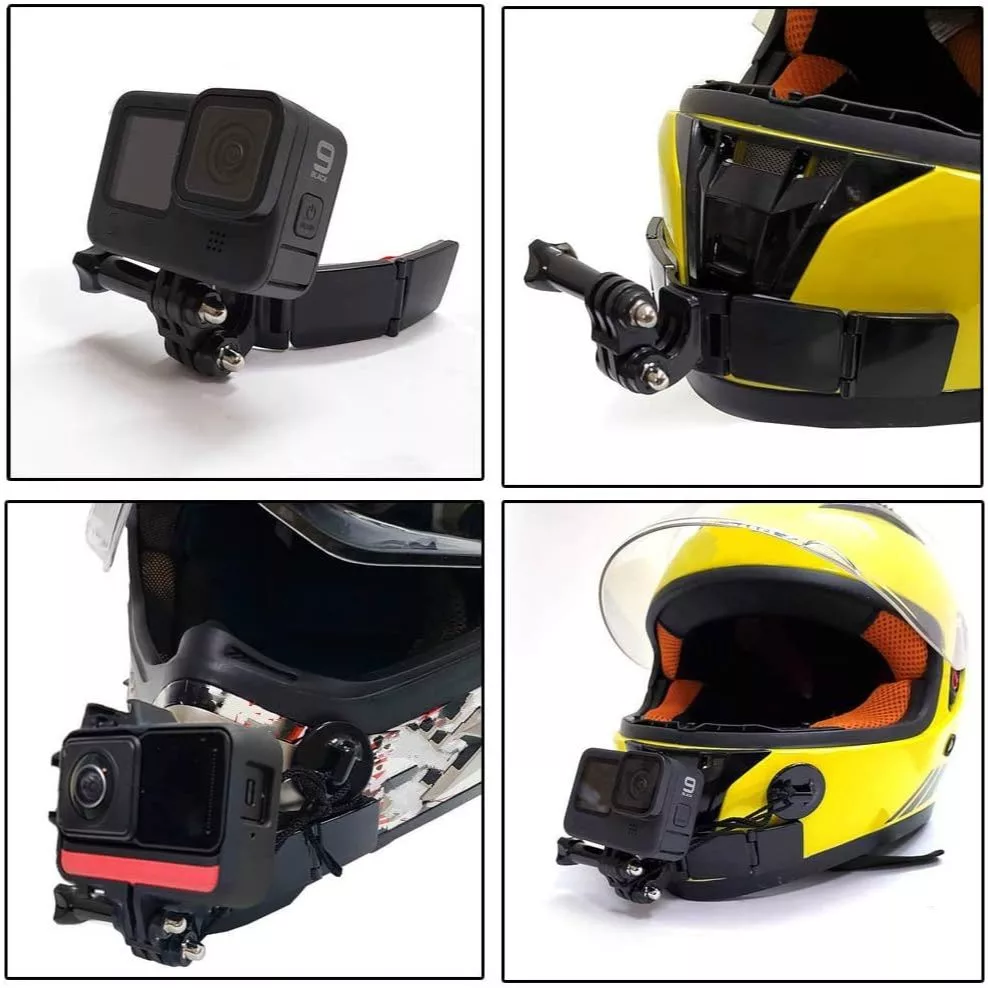ขาติดหมวกกันน็อคแบบบานพับ สำหรับ GoPro และกล้อง Action Camera thumbnail 6