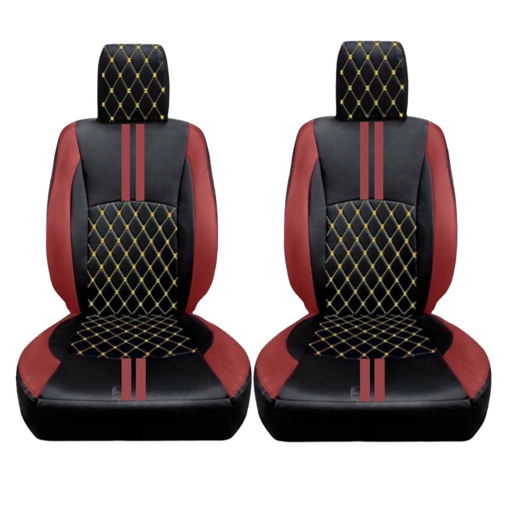 [มีให้เลือกหลายสี] Free Size ลาย9 ชุดหุ้มเบาะสวมทับเบาะเดิม ใช้ได้กับรถทุกรุ่น ดีไซน์ทันสมัย (Nadia Carshop) - รูปที่ 5