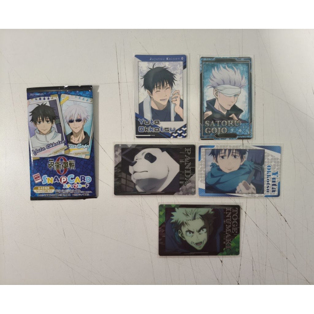 (เติมของตลอด)Jujutsu Kaisen Snap Card การ์ดทรงโพลารอยด์ตัวละครภาค โกะเกะ v.1-v.2 / 0 / 1 2 ขายแยกใบ (ลิขสิทธิ์แท้ Ensky) ราคา ถูกที่สุด ดีลบีเคเค แกลเลอรีภาพที่ 5