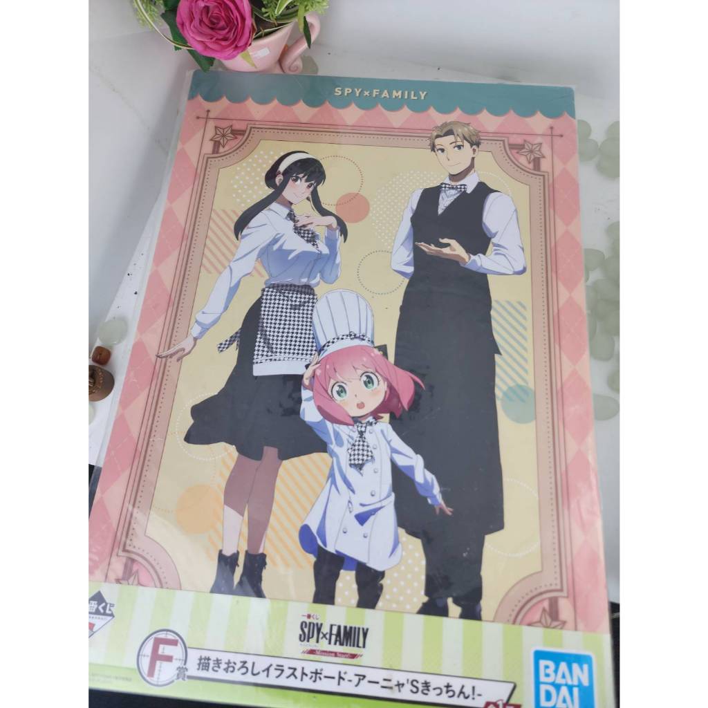 งานสะสม บอร์ดภาพประกอบลาย "SPY×FAMILY" ขนาด42x30 cm