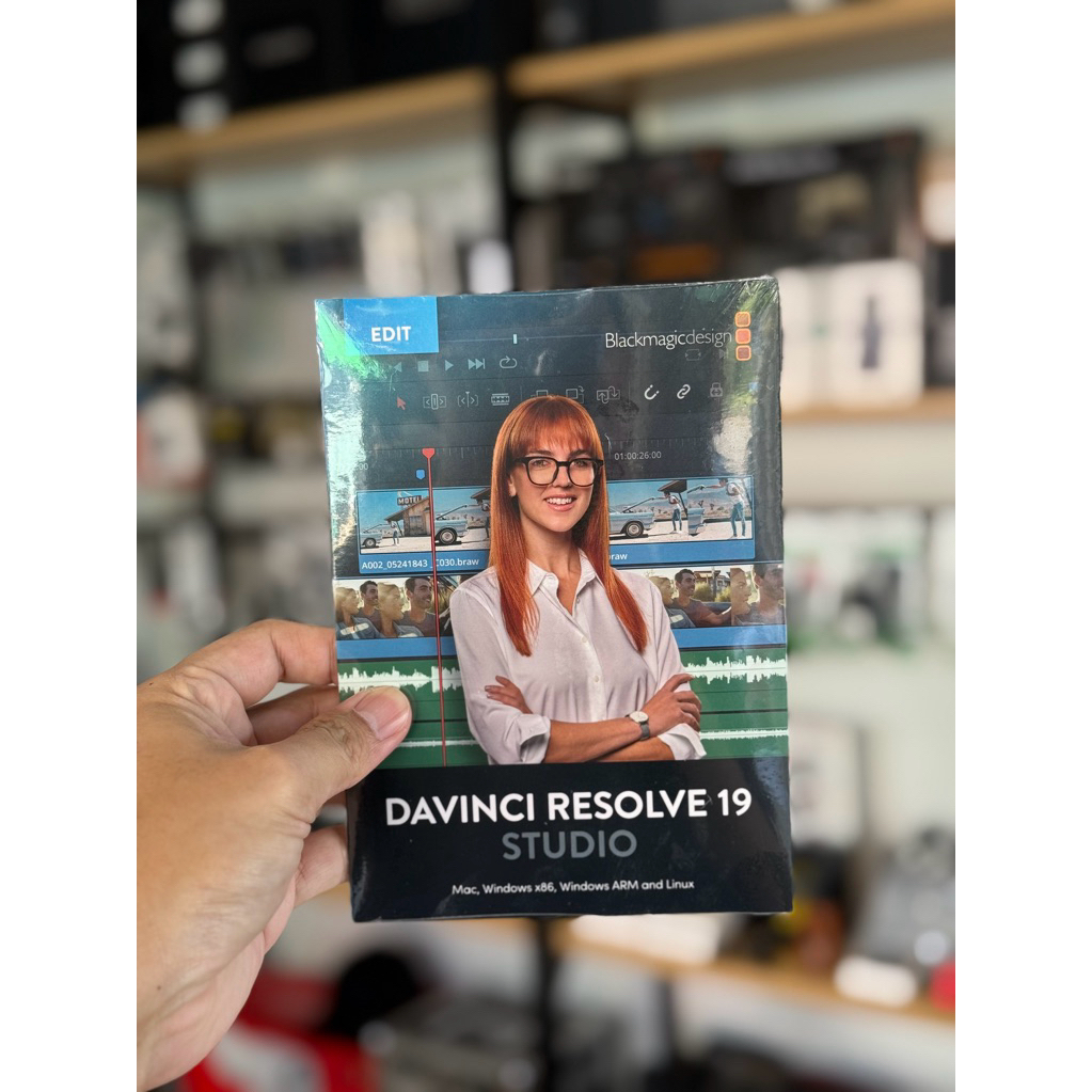 DaVinci Resolve Studio อัพเดตได้ตลอด ของแท้