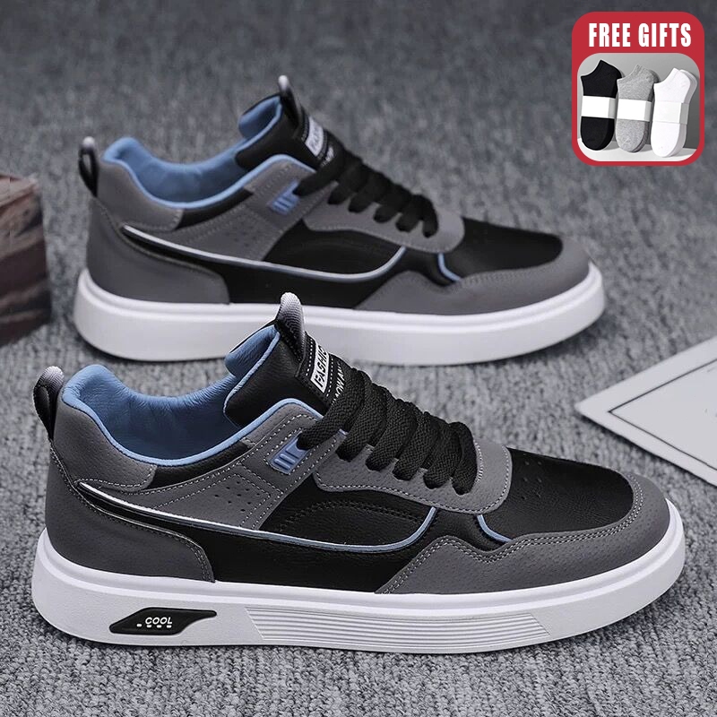 【จัดส่งตลอด 24 ชั่วโมง】Size 39-44 พร้อมส่ง รองเท้าผ้าใบผู้ชาย สไตล์เกาหลี มีให้เลือก 3สี เท่มาก รองเท้ากีฬา รองเท้าลำลอง