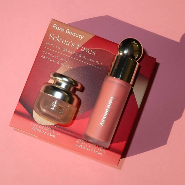Rare Beauty Selena's Faves Mini Fragrance & Blush Set