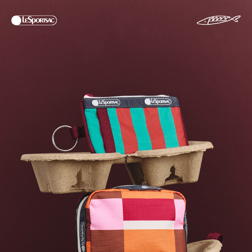 Lesportsac  Key Card Holder Bag กระเป๋ากุญแจใส่นามบัตร Style 4009 LeSportsac x Sardine