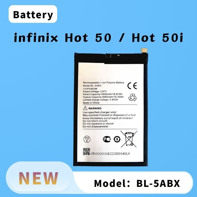 แบต แบตเตอรี่มือถือ Infinix Hot 50 , Hot 50i แบตเตอรี่ Battery BL-5ABX