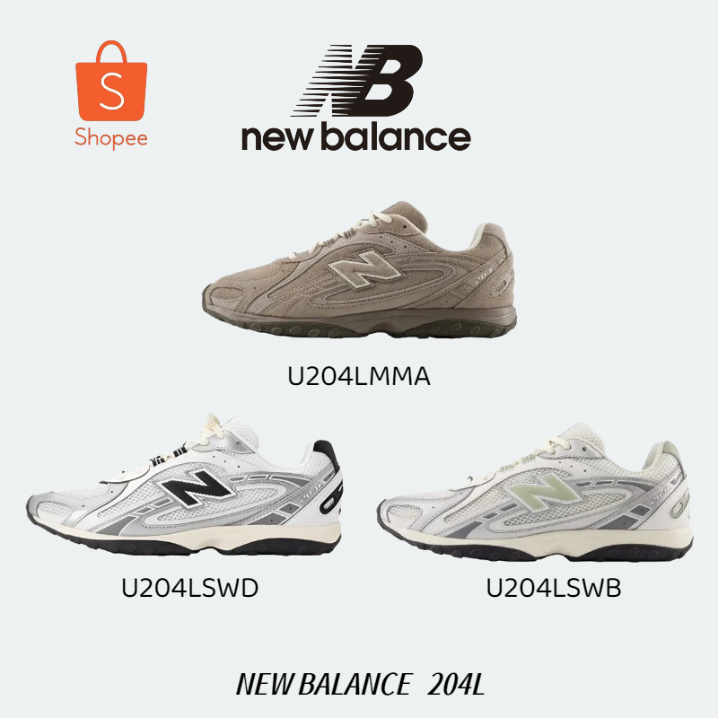 💫ของแท้ 100 %💫NEW BALANCE 204L U204LMMA/U204LSWD รองเท้ากีฬา รองเท้าวิ่ง รองเท้า
