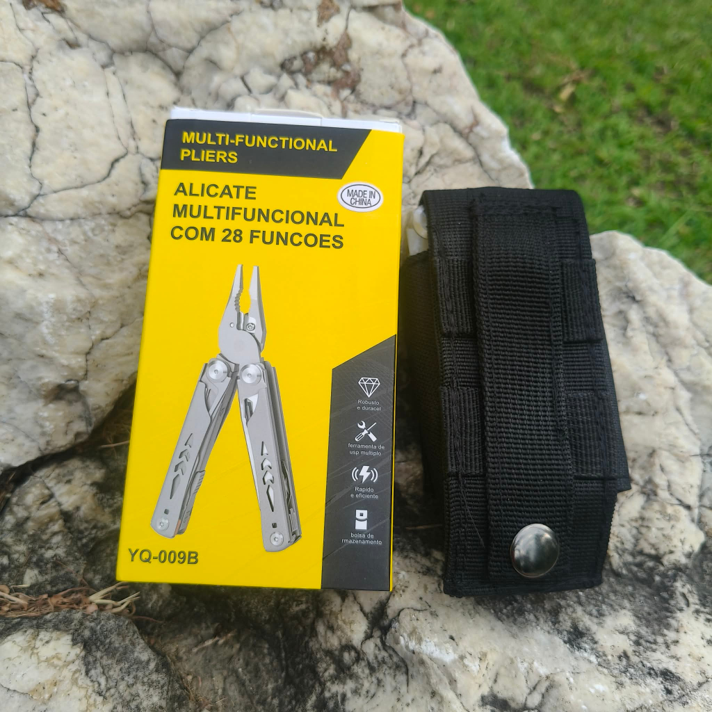 มัลติทูล Alicate 28-in-1 คีมอเนกประสงค์ พร้อมซอง พกพาง่าย แข็งแรง ใช้งานหลากหลาย งานดี มีระบบล๊อค ร้านไทย ส่งไว - รูปที่ 2
