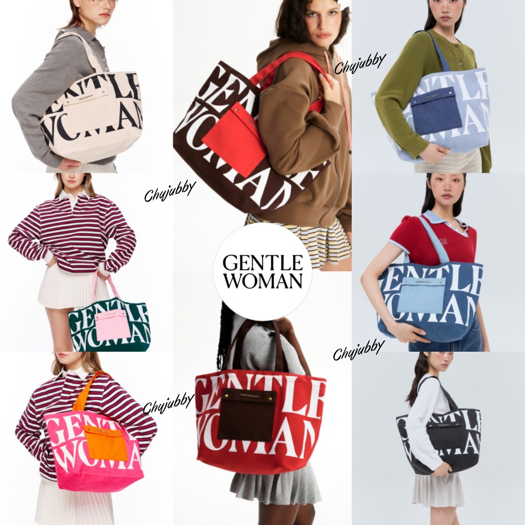 CHUJUBBY [ใช้โค้ด 25%]🔥(แถมถุงกระดาษแบรน)  กระเป๋า Painted Wall Tote GENTLEWOMAN TOTE