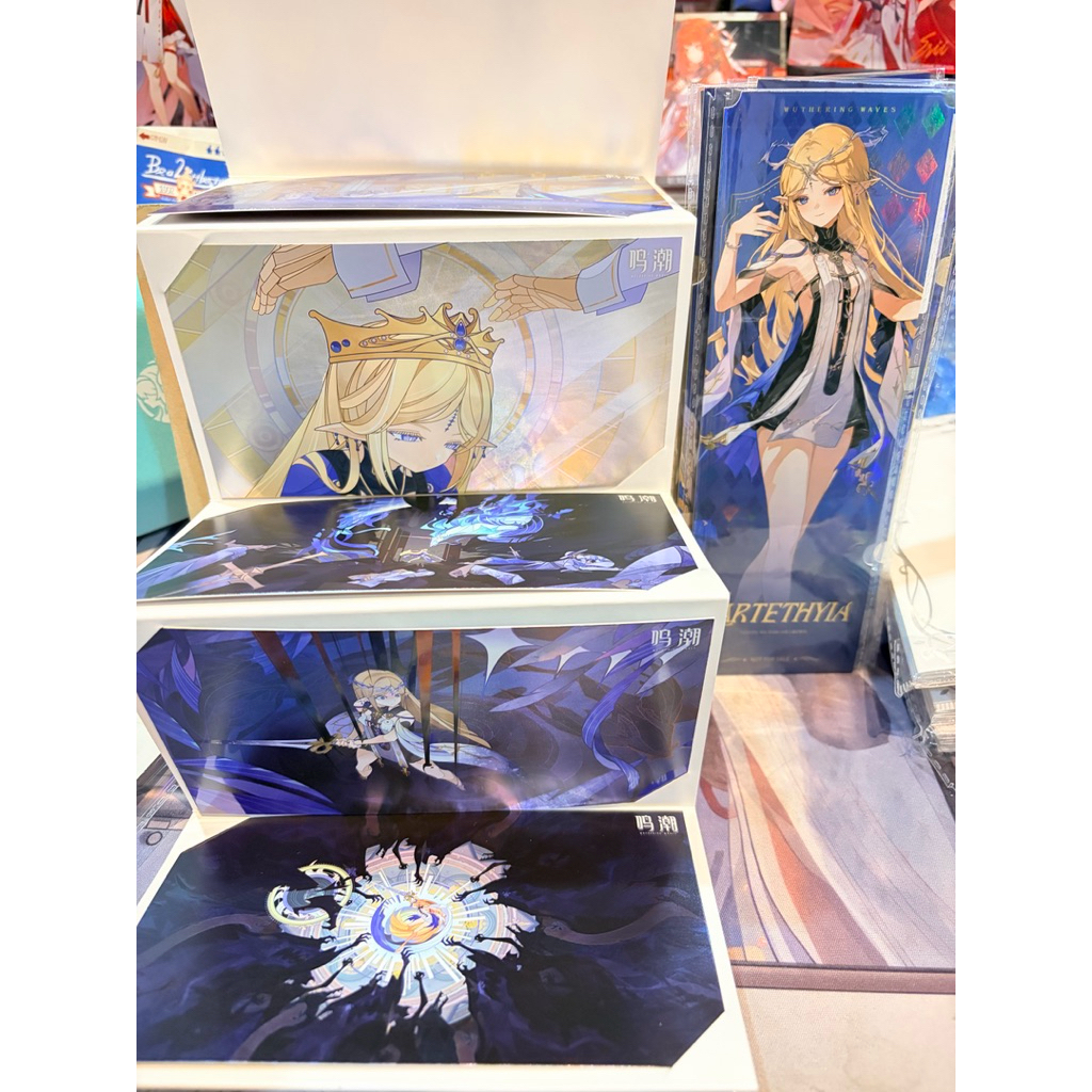 [พร้อมส่ง*] official แท้ Cartethyia limited postcards set wuthering waves wuwa