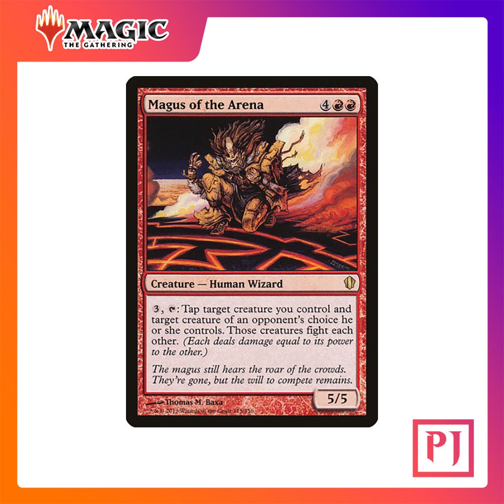 [MTG] Magus of the Arena [C13] [RED] [RARE] [NORMAL] [ENG] (การ์ดเมจิค / Magic the Gathering)