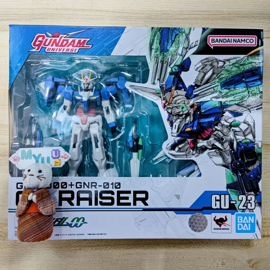 🙀 NEW Gundam OO Raiser GN - 0000 + GNR - 010 GU - 23 Gundam Universe Bandai กันดั้ม