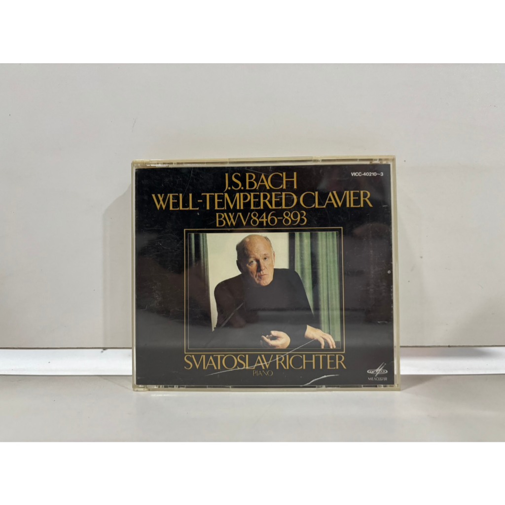 4 CD MUSIC  ซีดีเพลงสากล     J.S. BACH WELL-TEMPERED CLAVIER BWV846~893     (N3E72)