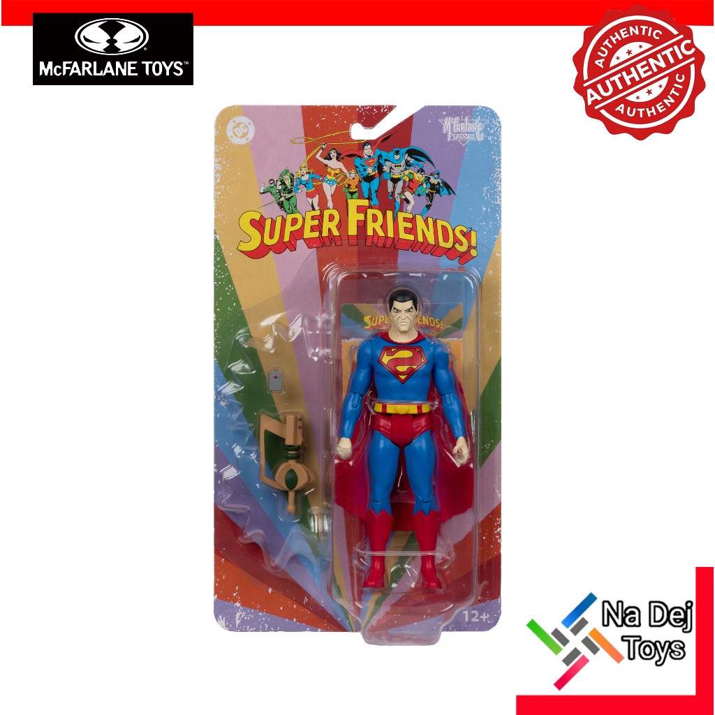 Super Friends Bizarro DC Direct McFarlane Toys 6" Figure ซูเปอร์เฟรนด์ส บิซาร์โร ดีซีไดเรค 6 นิ้ว ฟิ