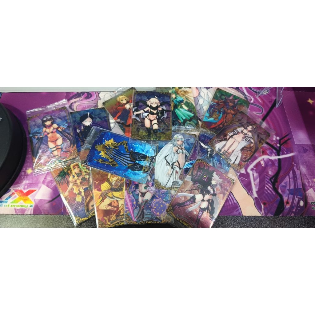 การ์ดสะสม Fate/Grand Order (FGO) ชุด Servant Card Bandai | การ์ดอะคริลิค/ใส ของแท้ พร้อมส่ง