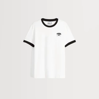 haas เสื้อยืดแขนสั้น สกรีน 1985 HAAS STYLE รหัส SFSK2759