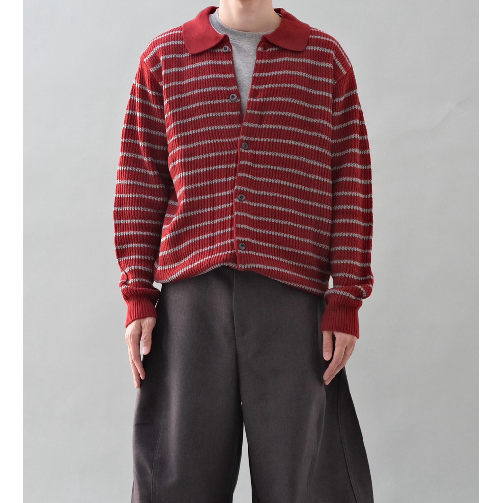 LEELA-KNIT CARDIGAN SHIRT-เสื้อคลุมไหมพรม