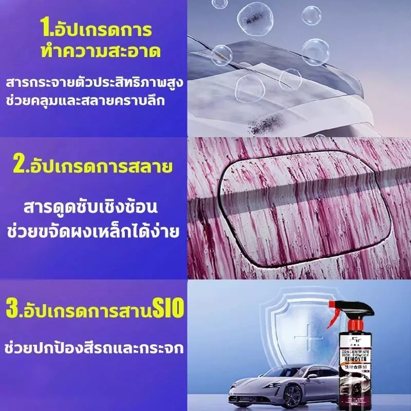 🔥ขจัดสนิม1วินาที🔥น้ำยาล้างสนิม500ML แค่ฉีดกำจัดสนิม น้ำยากัดสนิม ไม่ทำร้ายโลหะ น้ำยาขจัดสนิม สูตรใหม่ประสิทธิ์ภาพสูง thumbnail 4
