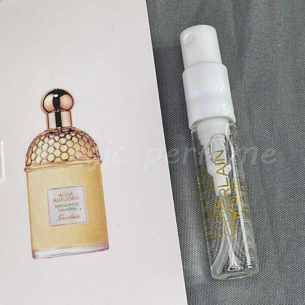 Guerlain Aqua Allegoria Bergamote Calabria, 2017 น้ำหอมขนาดเล็ก 2ML