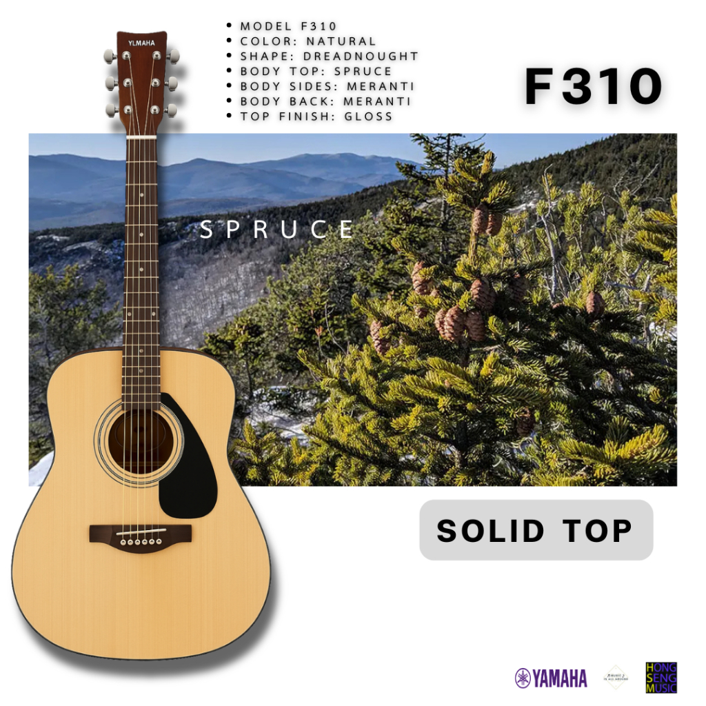 กีตาร์โปร่ง YAMAHA รุ่น F310