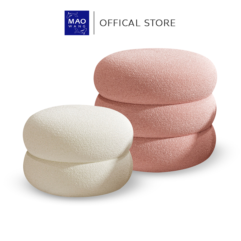 Mini Sofa Stool ม้านั่งสตูลกลม เก้าอี้ขนแกะเทียม นั่งสบาย มินิมอล ทันสมัย