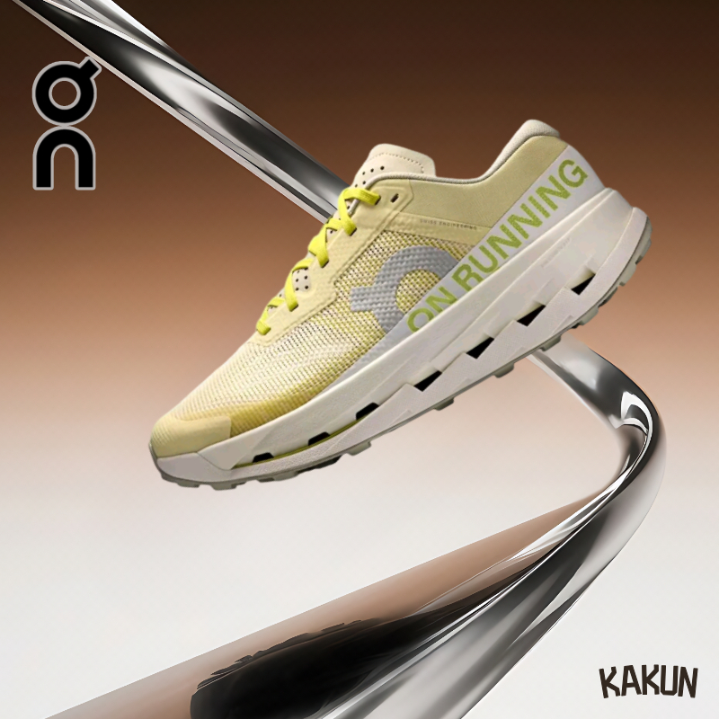 【ของแท้ 100%】On  Cloudultra 3 light yellow Low Sneakers  3MF30234238