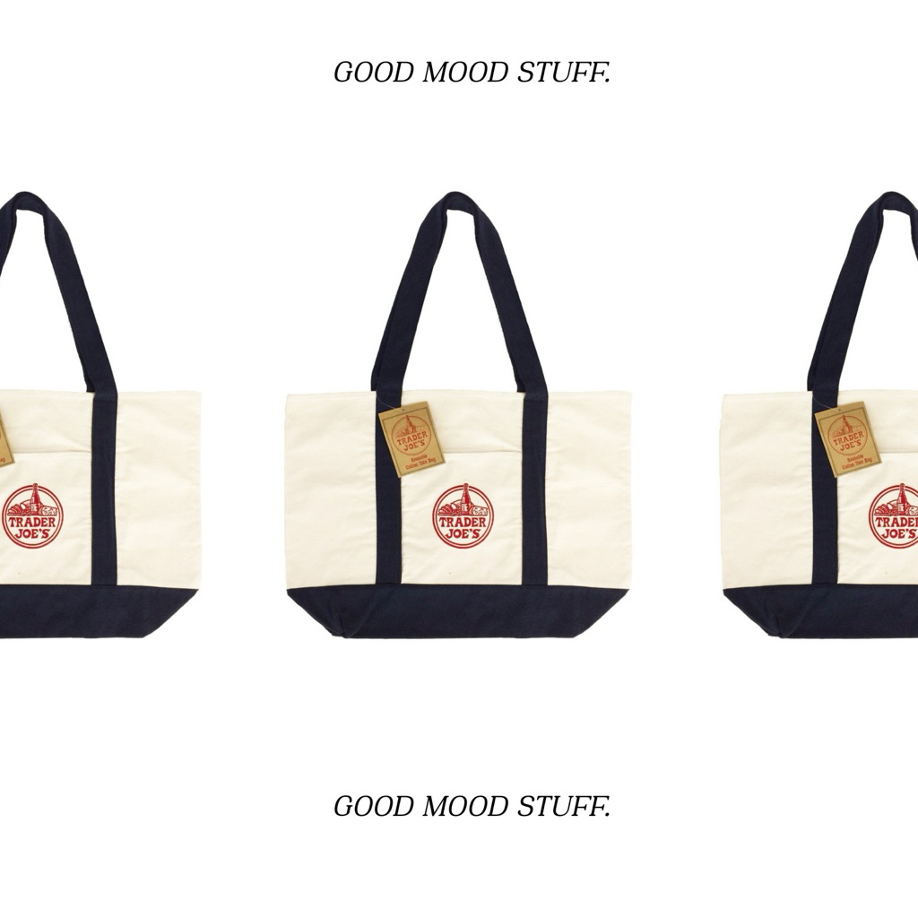 *ส่งทุกวัน* 🇺🇸✨กระเป๋าผ้า Trader Joe’s Tote Bags