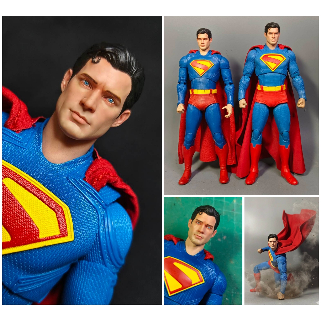 David corenswet superman 1/10 head for mcfarlane toys and Fondjoy  หัวซุปเปอร์แมนสำหรับแม็คฟาเลนและฟอนด์จอย