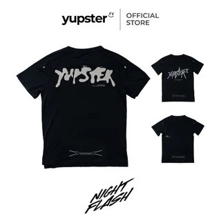 YUPSTER เสื้อวิ่ง รุ่น [ Nightflash Collection ] Running T-Shirts แห้งไวพิเศษ ระบายอากาศดี