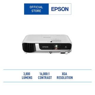 Epson EB-X51 XGA 3LCD Projector เทคโนโลยี 3LCD แสงสี 3,800 lumens ความละเอียดระดับ XGA (โปรเจคเตอร์)