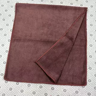 ผ้าเช็ดผม เช็ดหน้า แบบสีพื้น ผ้านาโน ขนาด 35x70.cm สีน้ำตาล/น้ำเงิน/เทา แพ็ค 12ผืน