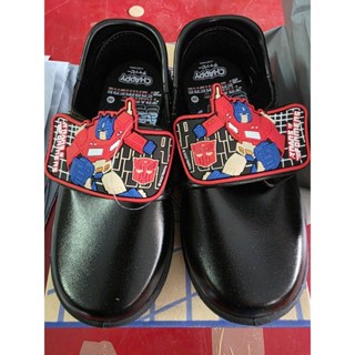 รองเท้านักเรียนอนุบาลชาย Transformers Optimus Prime รุ่นไม่ม…