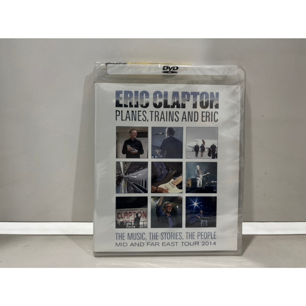 1 DVD MUSIC  ซีดีเพลงสากล     ERIC CLAPTON PLANES, TRAINS AND ERIC     (G3H5)
