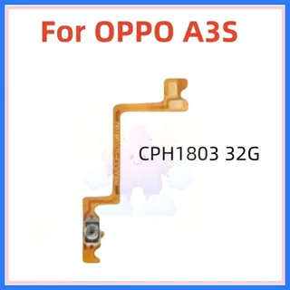 สําหรับ OPPO A3S CPH1803 32G/CPH1853 16G ปริมาณด้านข้างปุ่ม Flex Cable Keys