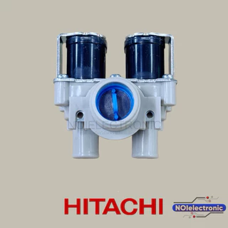 วาล์วน้ำเข้าเครื่องซักผ้า HITACHI 2ทางรุ่น:SF-95s,SF-95KJ,sf100’SF-105SS,SF-110LJ,sf-120 ,SF-130xw SF-140LJS, แท้