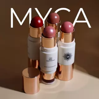 (ของแท้‼️) MYCA CLAIR BALM MULTI BLUSH STICK บลัชสติ๊กพร้อมแปรงในตัว ใช้ได้ทั้งแก้ม/ตา/ปาก